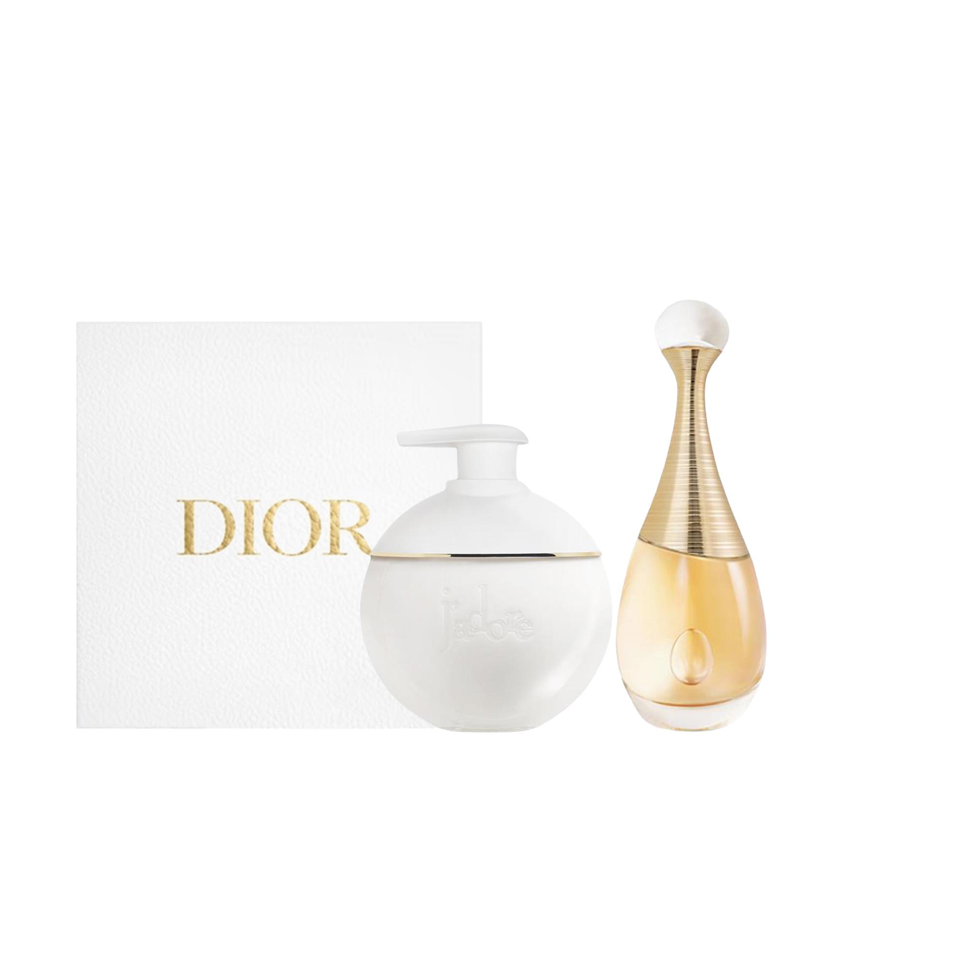 Dior J adore Eau de Parfum & Les Adorables Body Milk Gift Set Realme Fragrance 50ml+Realme Body Lotion 200ml