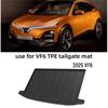 Waterproof & Wear-Resistant TPE Trunk Mat for 2025 VF6 RHD Cars