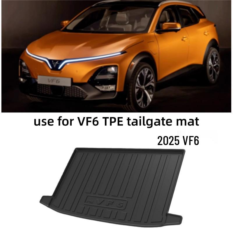 Waterproof & Wear-Resistant TPE Trunk Mat for 2025 VF6 RHD Cars