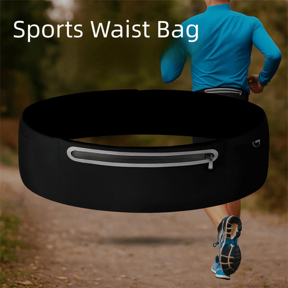 High Elastic Sport Mobile Waist Bag Close Fitting Sports Phone Bag Running Waist Bag  Men Women