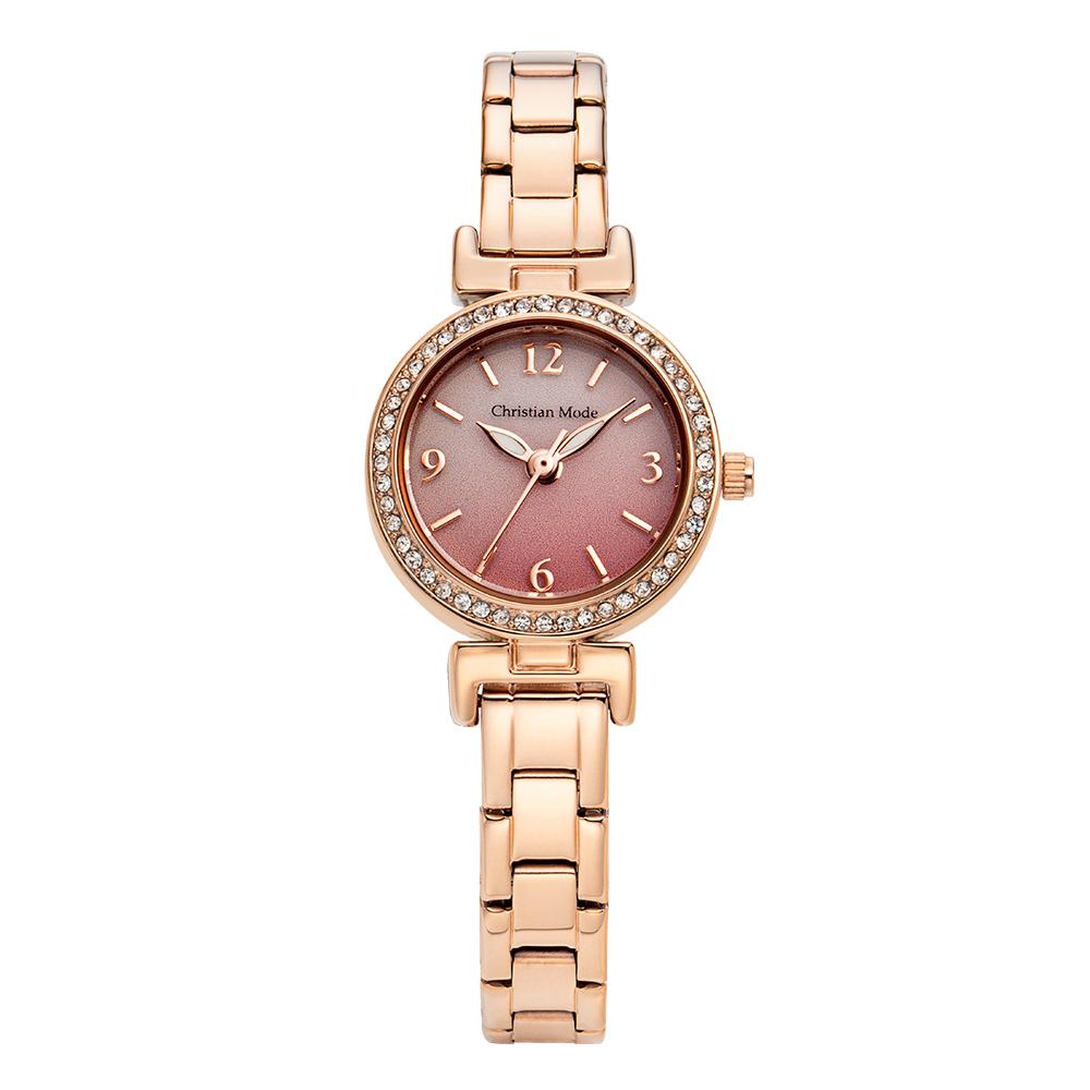 Keuliseuchyanmodeu Women'S Gradient Metal Watch Cm407Rg