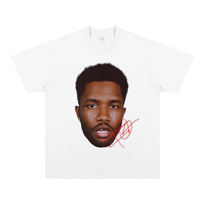 2025 Frank Ocean Rapper Hip Hop Blond Short Sleeve T-Shirt Men Cotton Streetwear Summer Women Fashion T Shirt Clothing Fans Gift