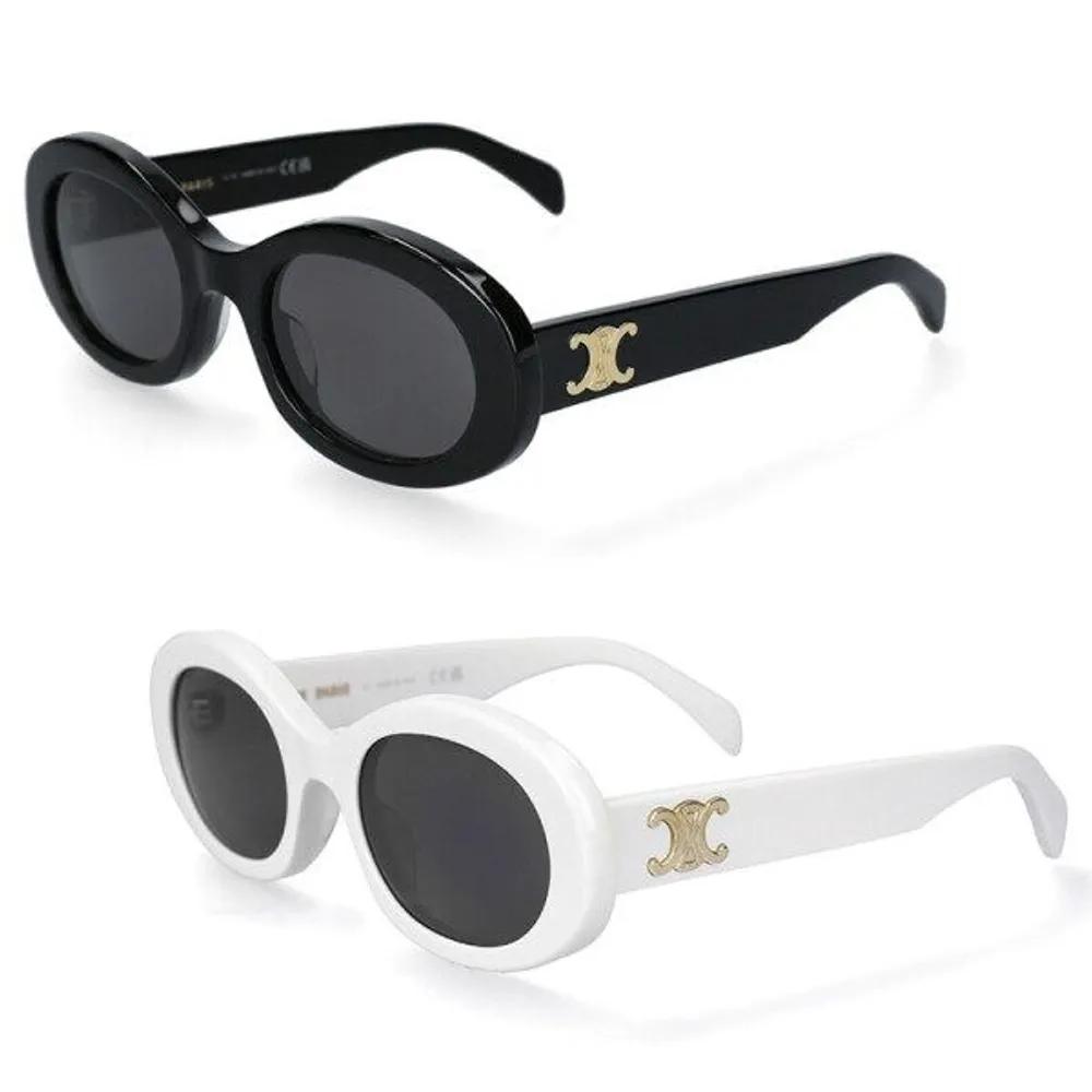 

[Celine] 25SS Triomphe 01 Sunglasses (2 types) CL40194U 2. White