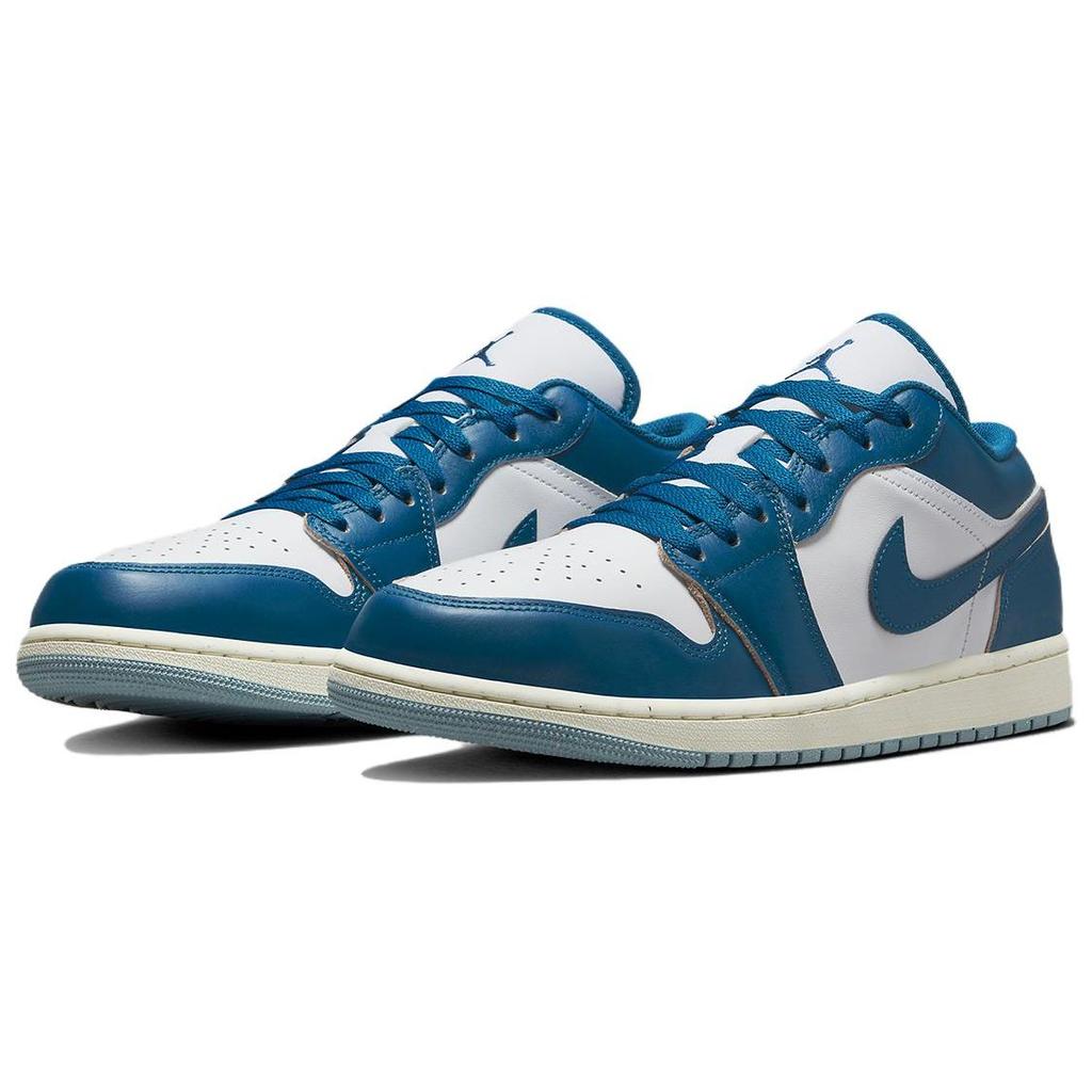 Air Jordan 1 Low SE Industrial Blue Pánské tenisky Bílá Modrošedá Sail FN5214-141