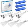 AUTOUTLET Carburetor Cleaner 84-Piece Tool Set 39 Wire Brushes + 30 Cleaning Needles + 15 Cleaning Brushes for ATV Mopeds/Welding Carbs Motorcycl