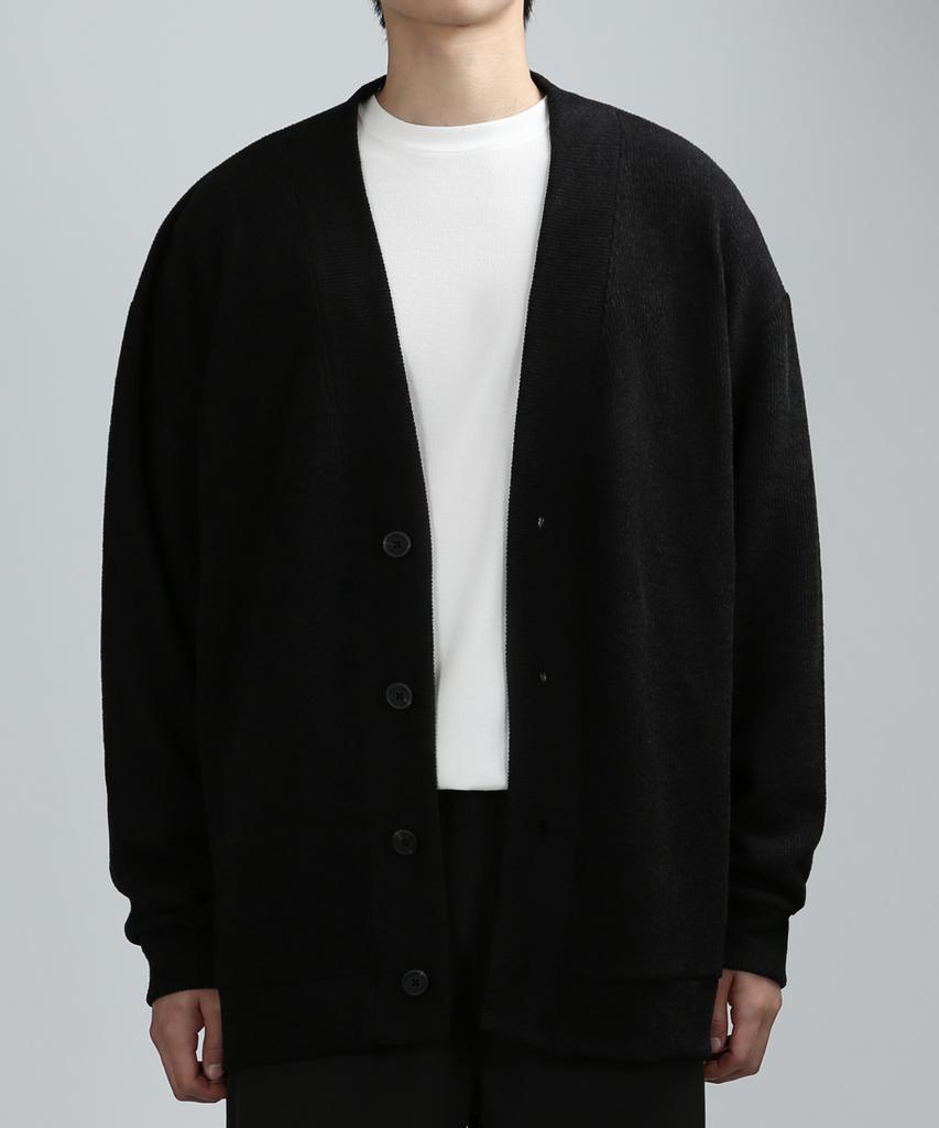 Jhonny West Overlock All-Round Cardigan (Black)