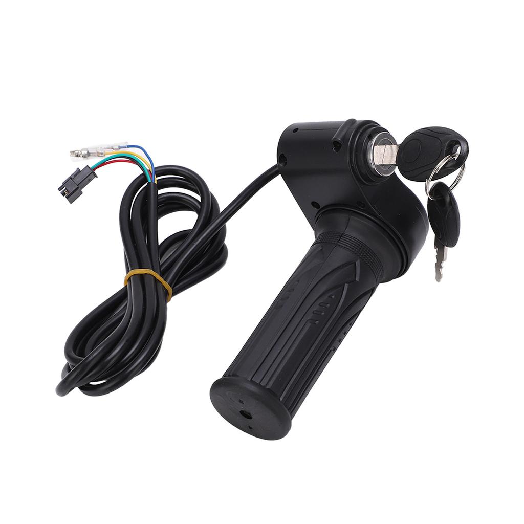 Electric Scooter Throttle Handle Grip No Display Big Knife Lock Twist Throttle Grips for Electric