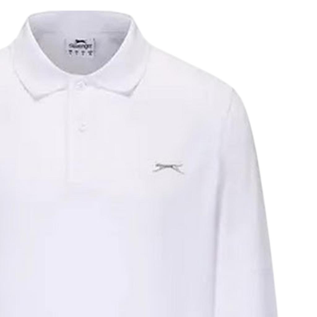 Slazenger Mens Logo Long-Sleeved Cricket Shirt