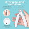 Nail clipper for cats and dogs of all breeds 4 in 1 with light, built-in container and nail file