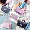 Dry and Wet Separation Travel Bag Sports Large Capacity Folding Portable Shoulder Bag Foldable Luggage Bag Waterproof