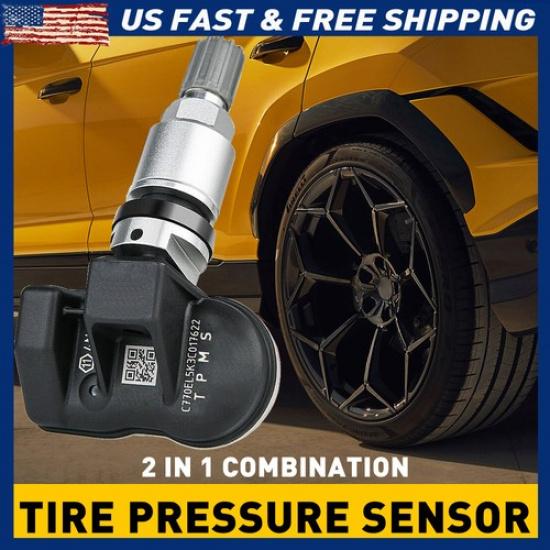 2In1 Reset TPMS Relearn Tool Auto Tool Tire Pressure Sensor Stem Metal Universal