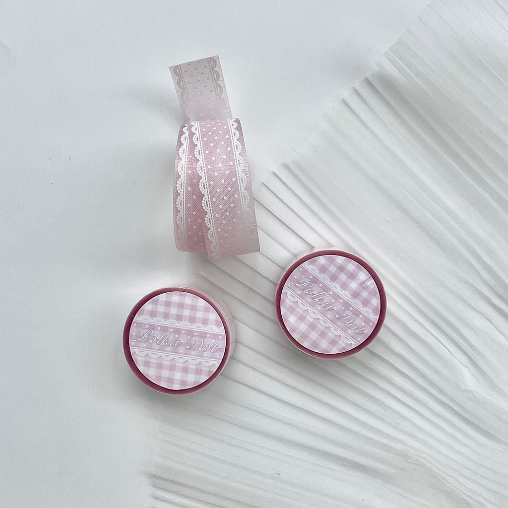 PET Shiny Washi Tape Scrapbooking Stationery Deco Plaid Deco Sticker Tapes Adhesive Tape for Scrapbooking Diy Arts Crafts Album