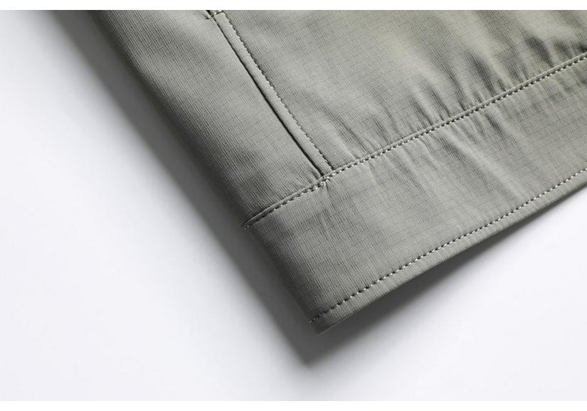2025 Spring/Autumn Men's Long-Sleeve Lapel Casual Jacket for Middle-Aged