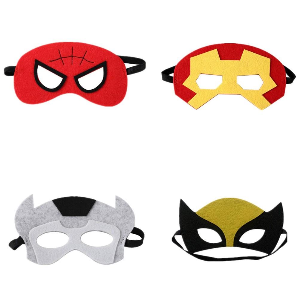 Spiderbatcosplay Mask Felt Halloween Role Performance Play