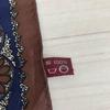 Used Scarf, silk scarf, 100% silk, large scarf, stole, shawl, all-over pattern, brown