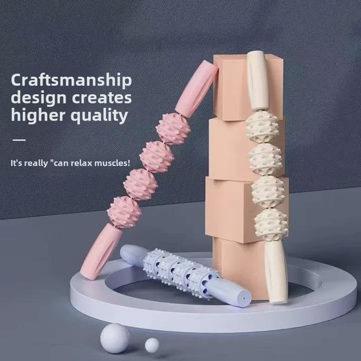 Langya Slimming Roller: Yoga Massage Stick for Relaxed Muscles & Beautiful Legs