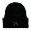 Ribbon Angora Beanie