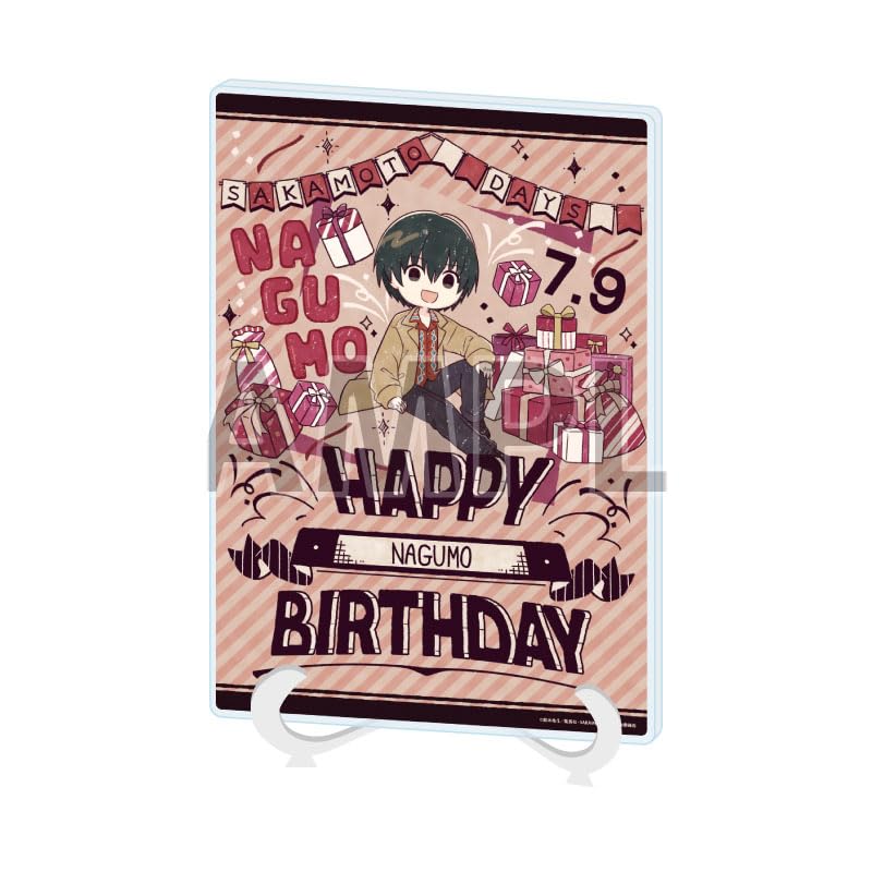 

SAKAMOTO DAYS 10 Nagumo Birthday ver. [Graph Art Illustration] Acrylic Art Board [A5 Size]