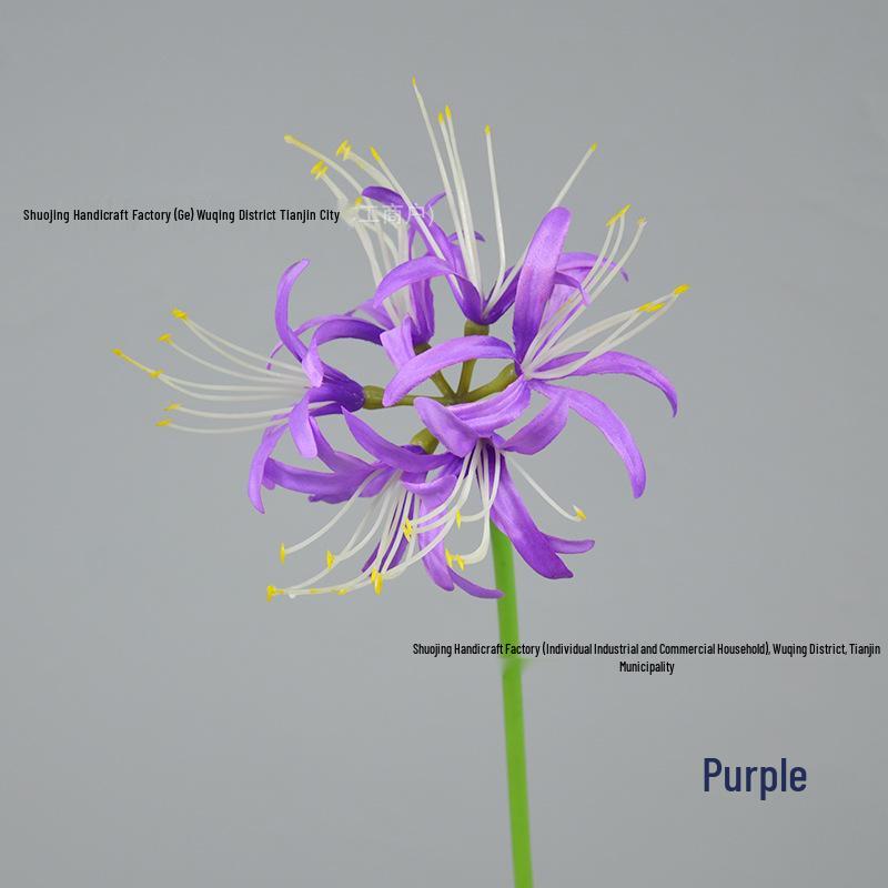 Lycoris Radiata Künstlicher Stiel für Bühnen- und Studio-Dekoration