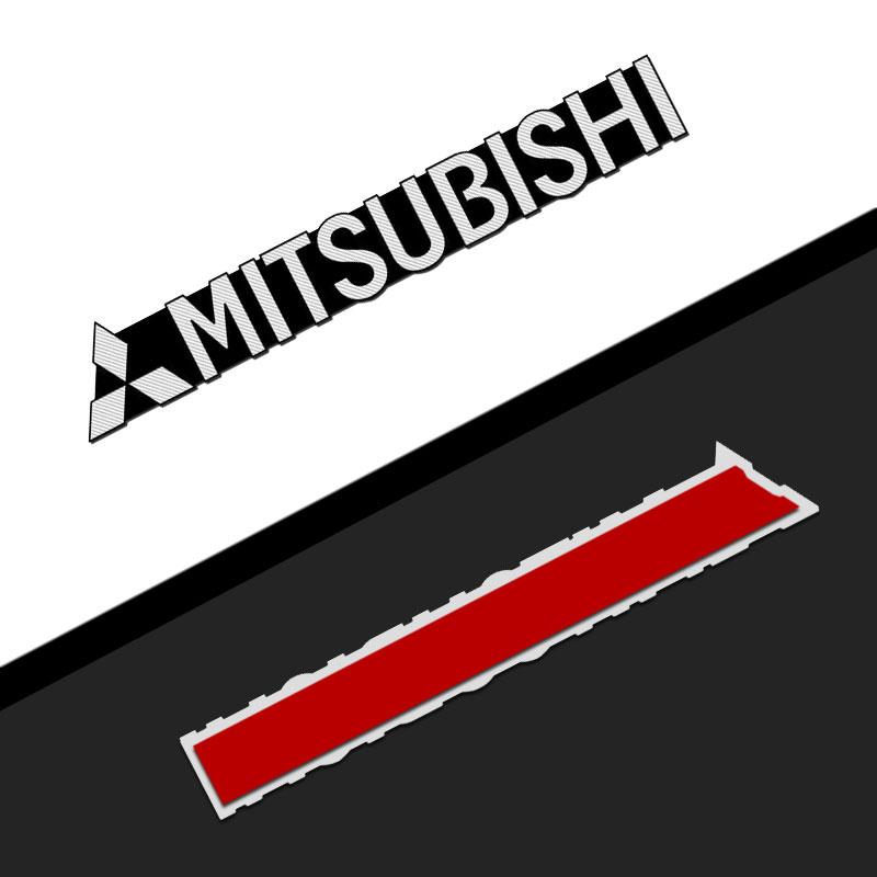 Decorazione Audio per Auto Emblema Distintivo 3D in Alluminio Adesivo Per Mitsubishi Lancer Ralliart 10 3 9 EX Outlander 3 ASX L200 Accessori