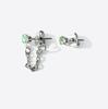 Rush Off Aurora Cubic Chain Earrings (Titanium Posts)