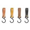 S Shaped Hooks PU Leather 125x33mm Convenient Multifunctional for Hanging Clothes and Bags Waterproof Clothesline Hook