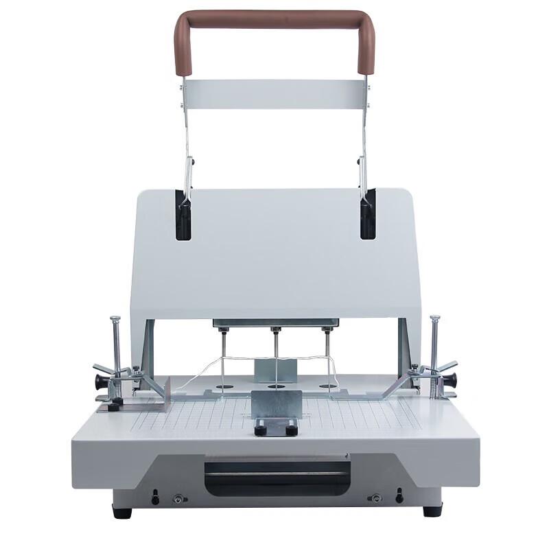 Qiyan QY-6340 Fully Automatic Heavy-Duty 3-Hole Electric Binding Machine CN Plug (adapter Included)