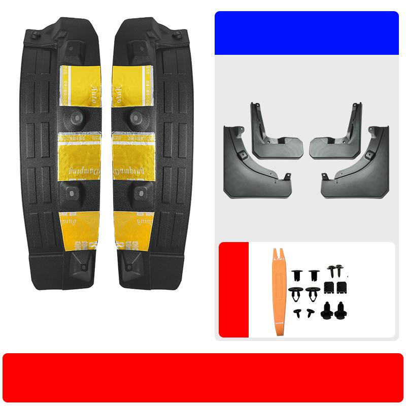 For Chery Jetour T2 2024 2023 Car Mudguards Plastic Fender Cover Rear Wheel Linining Mud Flaps Guard Cover Auto Accessories