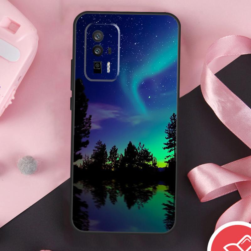Northern Lights Case For Xiaomi 13 14 Ultra 11T 12T 13T Pro 12 Lite POCO X6 Pro F5 M6 X5 X3 F3 M5s F6 Cover