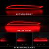 LED Reverse Brake Lamp For Chevrolet Cruze 2017 2018 Rear Bumper Reflector Light Dynamic Turn Signal  Warning Lamp Waterproof