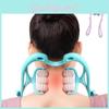 Swan Neck Massager Six Wheels For Shoulders Head And Neck Massage