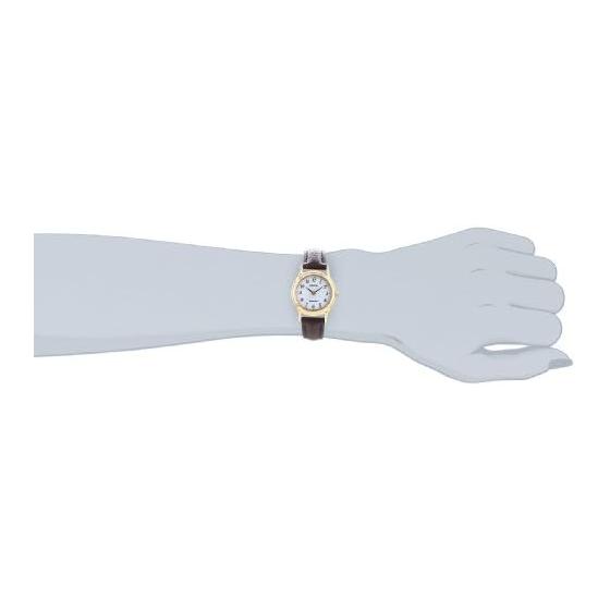 [CITIZEN] Women's Watch RS26-0031C (Solar Tech/Cowhide Band/Simple Design) Gold Color Case Arabic Numeral Dial Case Size 24.2mm Brown Brown