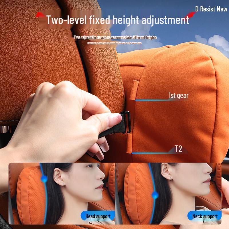 Compatible Neck Pillow & Lumbar Support for Haval H6, Chitu, First Love, Big Dog, H2, H4, H5, H7, H8, H9 Headrests