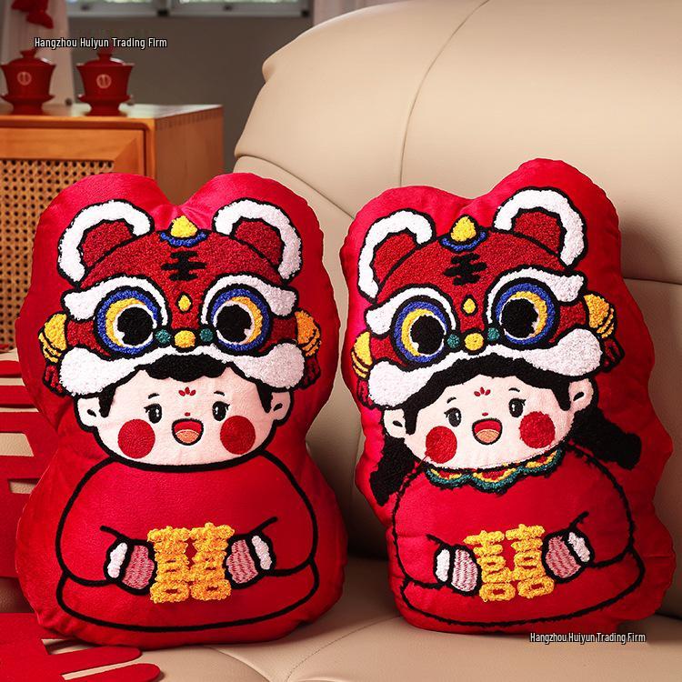 2025 Wedding Dowry Dolls: Happy Couple Pair for Newlyweds