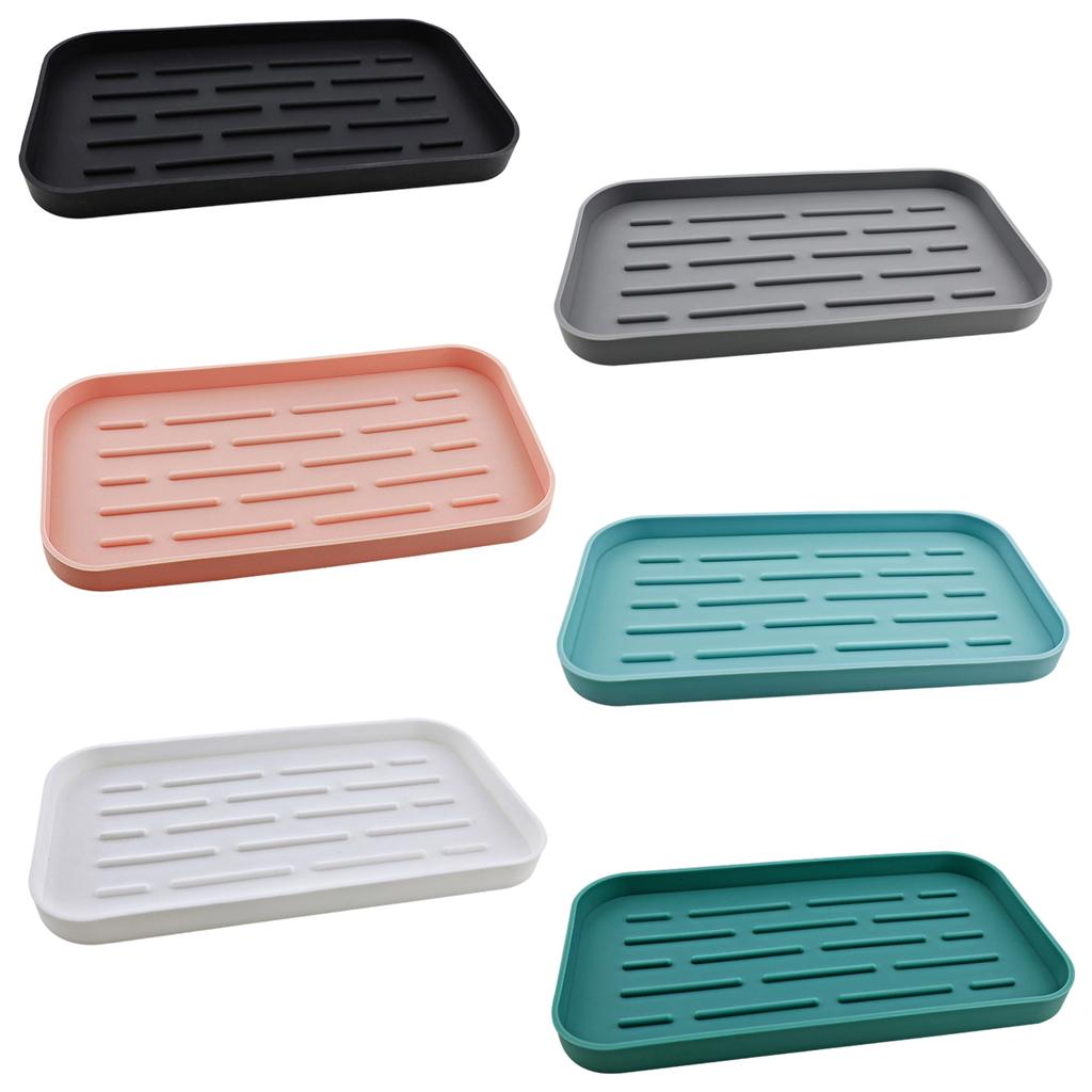 Sturdy Draining Rack With Nonslip Surfaces For Multiroom Water Drainage Solution