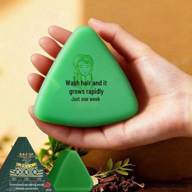 Herbal Hair Strengthening & Anti-Dandruff Shampoo Bar