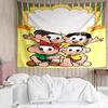 Turma-da-Mônica Print Tapestry, Backdrop, Easy Setup, Ideal for Bedroom, Office & Living Room, with Aesthetic Wall Hanging Decor.