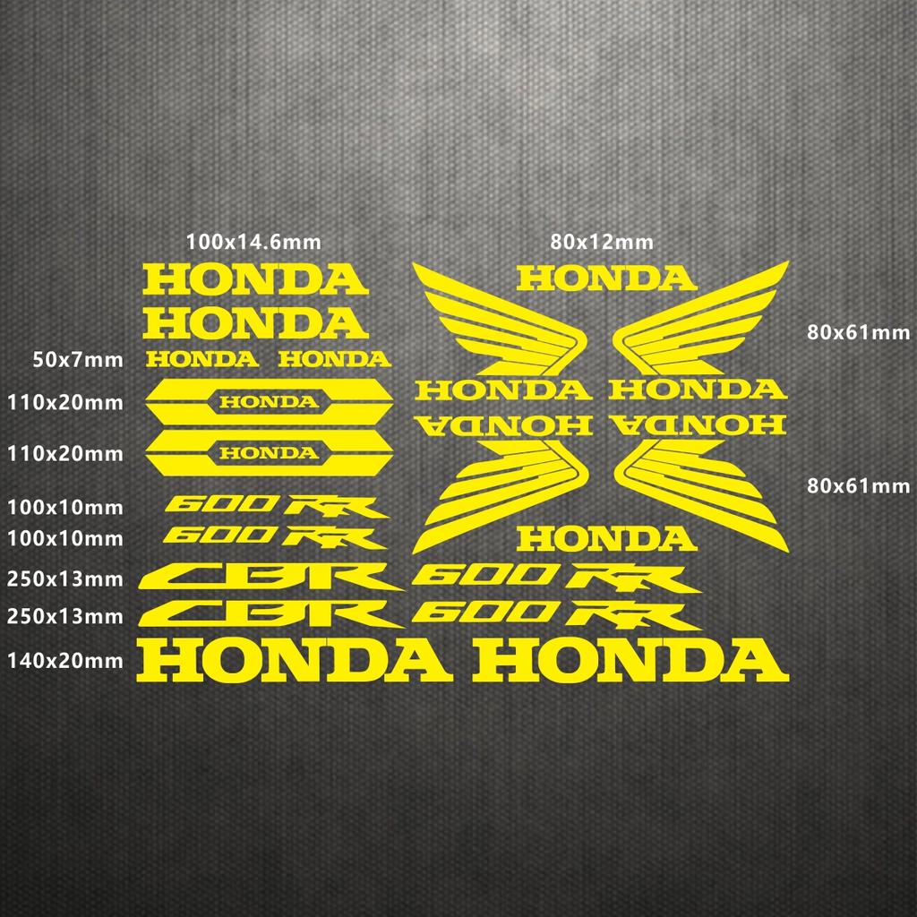 Pro Honda CBR600RR Samolepka Motocyklové Samolepky Cbr600rr Logo Obtisk Vodotěsný