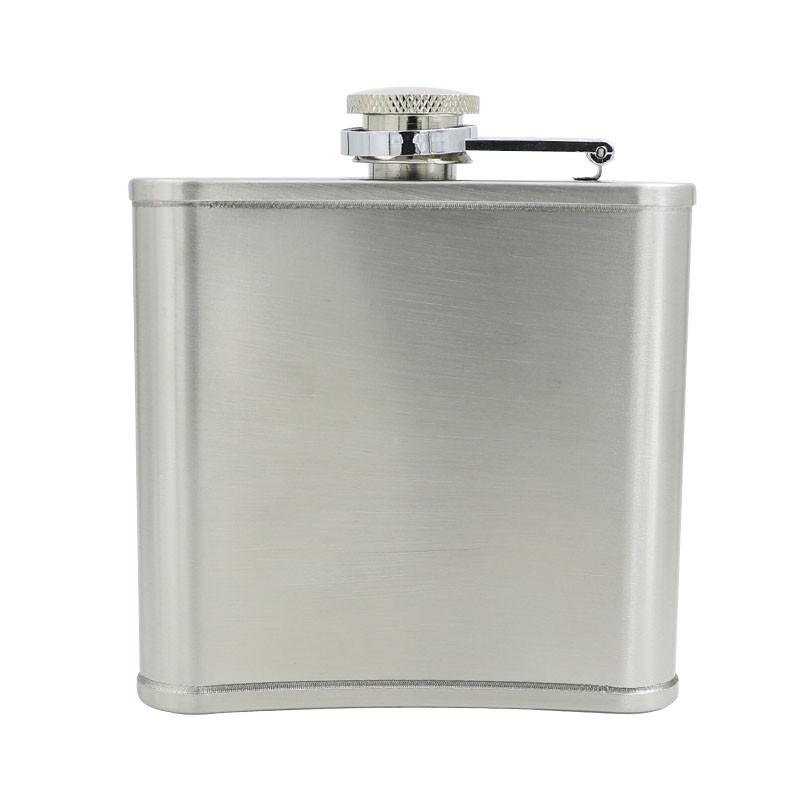 4/5/6/7/8oz přenosná láhev z nerezové oceli na víno Nádobí na pití Whisky Liquor Nádobí s nálevkou na dárek