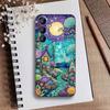 Whimsical landscape Starry Night Phone Case For Samsung Galaxy A73,A72,A71,A70,A52,A51 Others Soft Black Cover