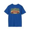 Louisiana Sportsman's Paradise T-Shirt | Vintage Mid-Century Travel Luggage Tag Tee | Pelican State Souvenir | LA Road Trip Gift