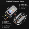 Mini LED Keychain Light Portable Magnetic EDC Flashlight Outdoor Camping Fishing Emergency Work Hat Clip Lamp With Fingertip Gyro