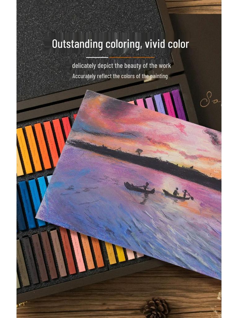 Lion Soft Pastels: Chalk Color Sticks for Drawing, Makeup, and Sketching - Blackboard Crayons.