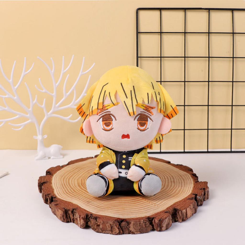 20cm Demon Slayer Tanjirou Nezuko Plush Toy Japanese Anime Cartoon Character Doll Padding Classic Cute Kawaii Gift For Kids Toys