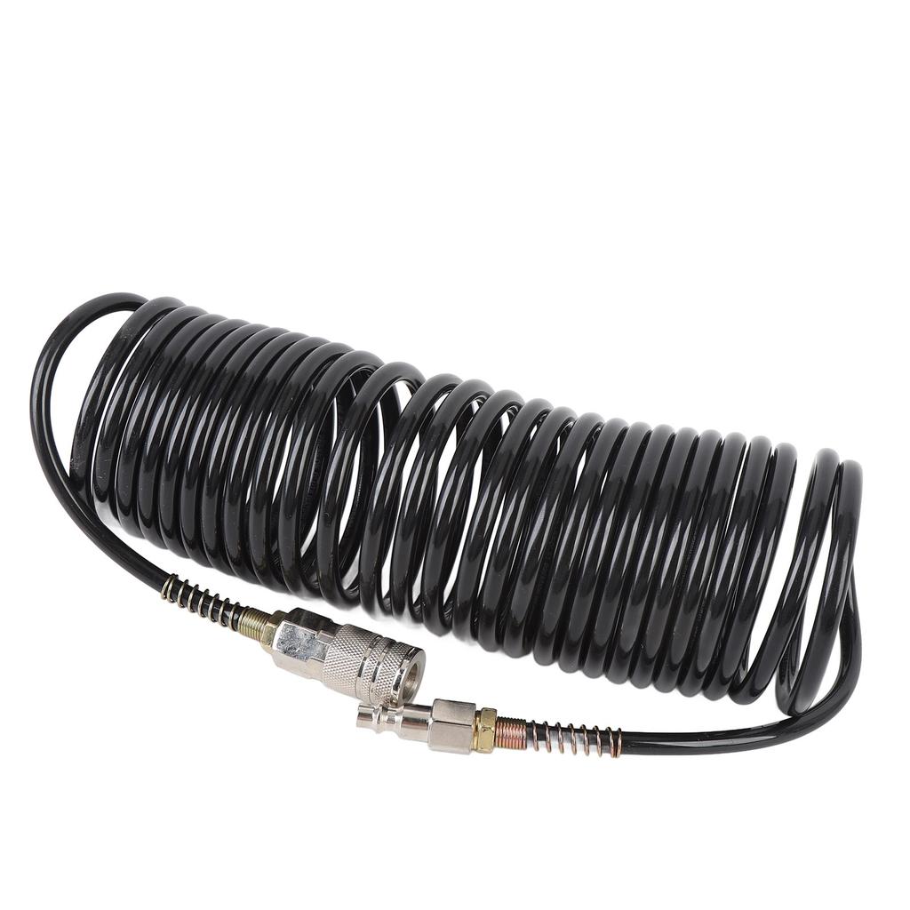 Spiralschlauch 1/4 Zoll ID 16,4 Fuß Länge PE Kupfer Verhedderungsfrei Verdrehungsfest Leicht