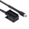 Car Black Female Auxiliary Adapter Cable For BMW E85 E86 Z4 CD X3 E83 12 Pin Line For Ipod
