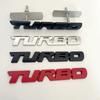3D Metal Turbo Sticker For Car Fender Trunk Decal Badge For Renault Subaru Toyota Jeep SAAB Turbo Emblem Letters Accessories vus9
