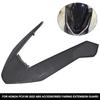 Cuerpo de Motocicleta de Fibra de Carbono Modificado Cubierta Decorativa Frontal para Moto Honda PCX160 2025 Accesorios Extensión de Carenado Protector