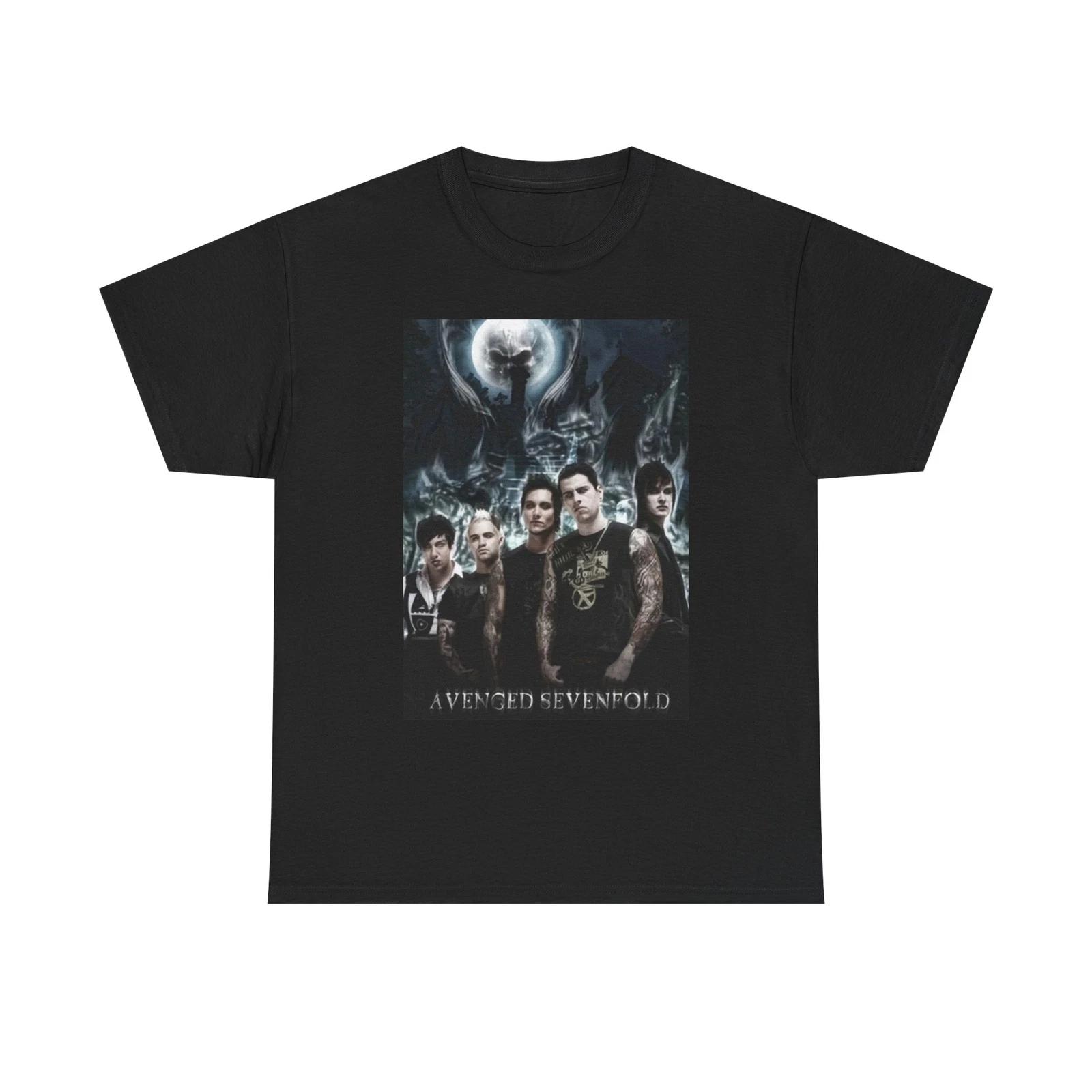 Men s and Women s T-shirts Avenged Sevenfold Graphic XXXL