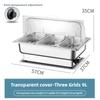 Large Capacity Electric Chafing Dish Buffet Set Parties Food Buffet Warmer Restaurant Adjustable Temperature Stove